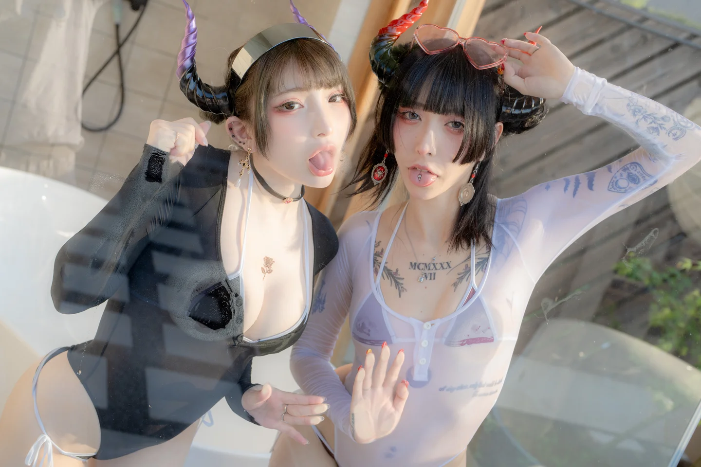 Fantasy Factory 小丁 - 悪魔風水着 【丝足阁写真】010.webp