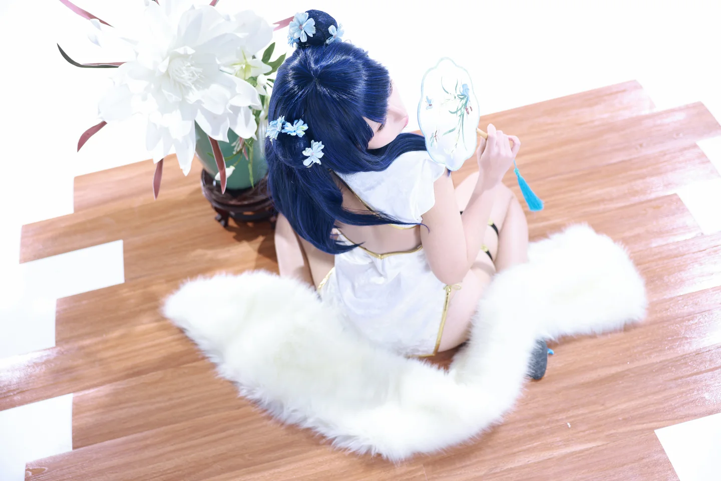 G44不会受伤 - 宝多六花旗袍 【丝足阁写真】032.webp