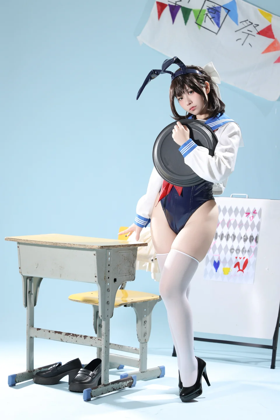 G44不会受伤 - 水手服兔女郎咖啡厅 [27P]