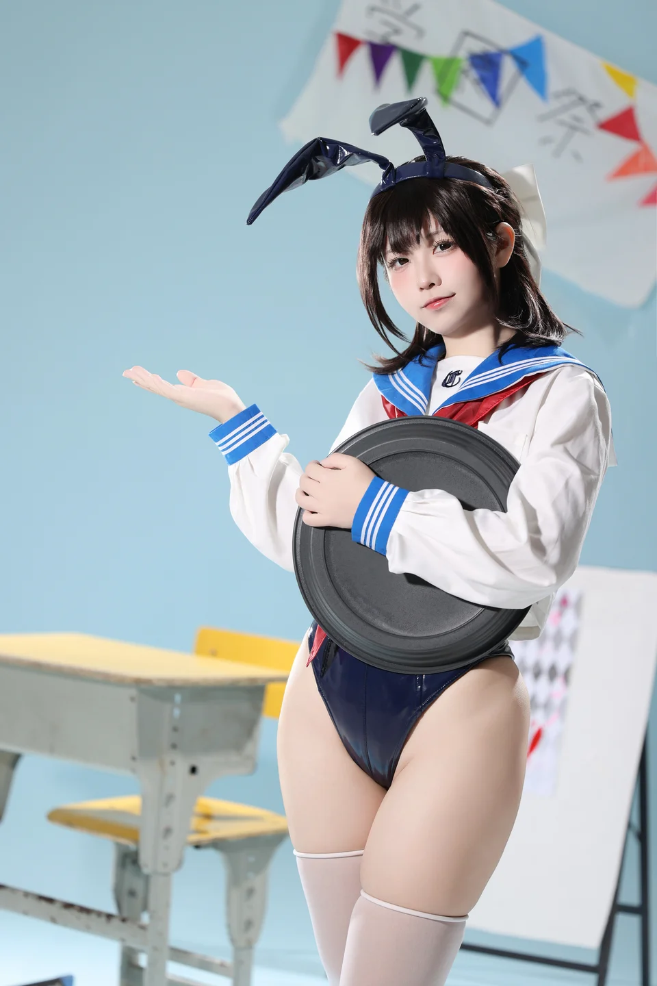 G44不会受伤 - 水手服兔女郎咖啡厅 [27P] tg@simisebaisi11.webp