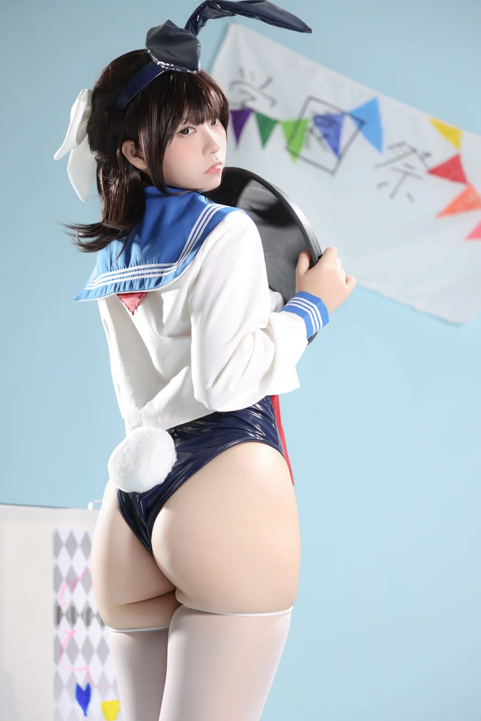 G44不会受伤 - 水手服兔女郎咖啡厅 [27P] tg@simisebaisi22.webp