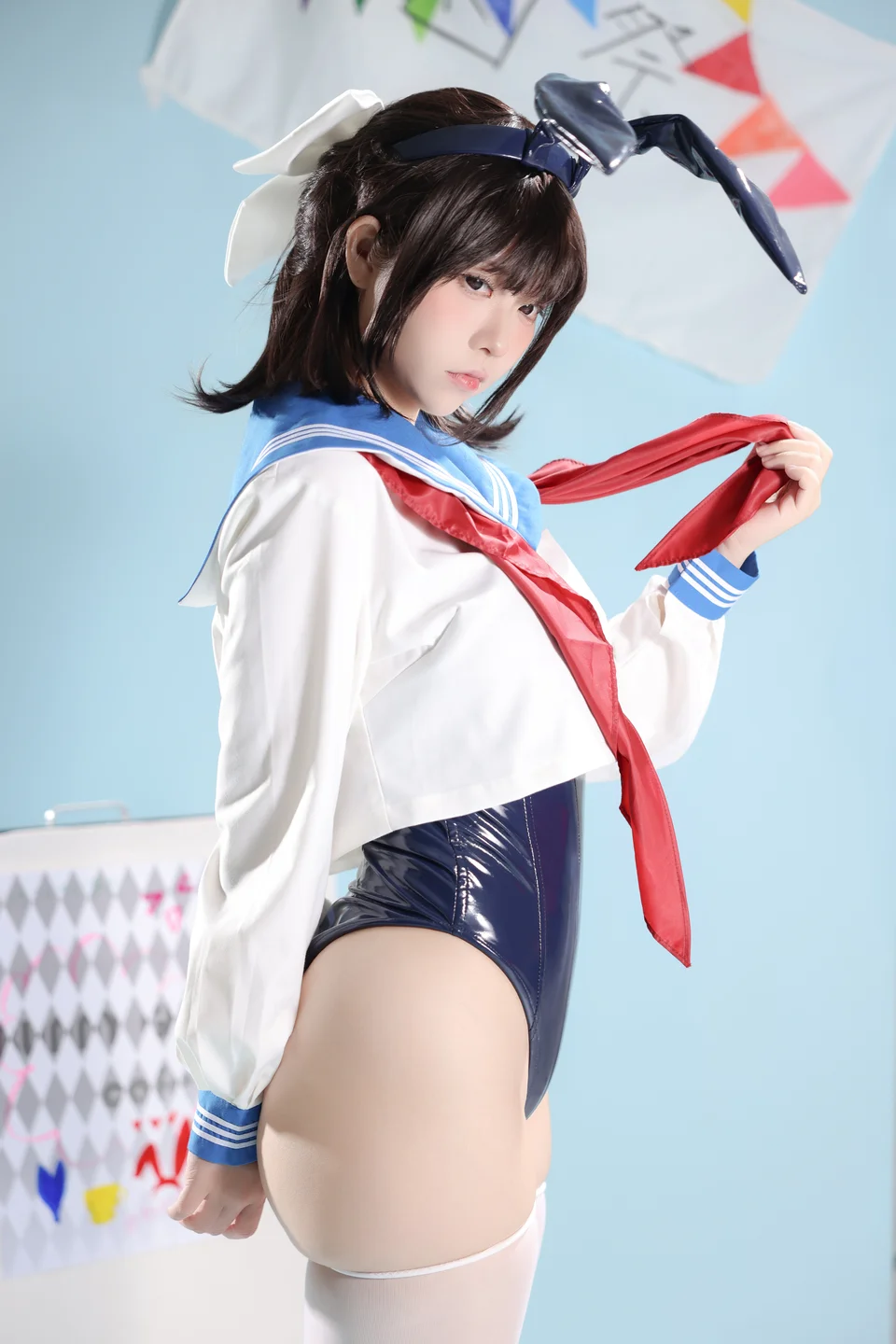 G44不会受伤 - 水手服兔女郎咖啡厅 [27P] tg@simisebaisi23.webp
