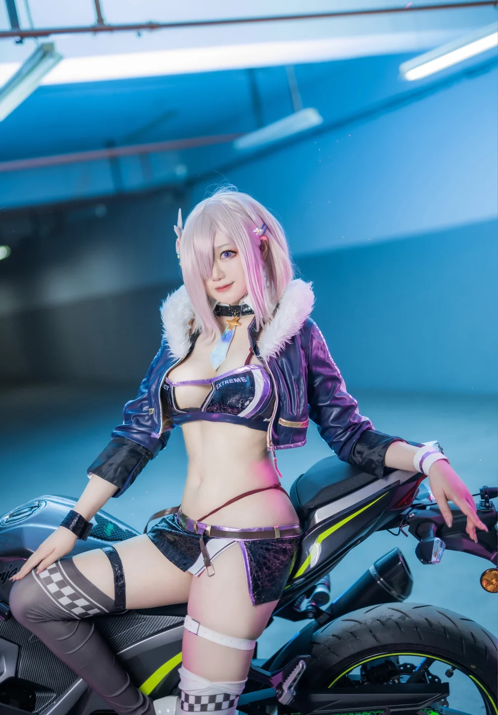 Halo_酱 - 机车赛车服 [12P]