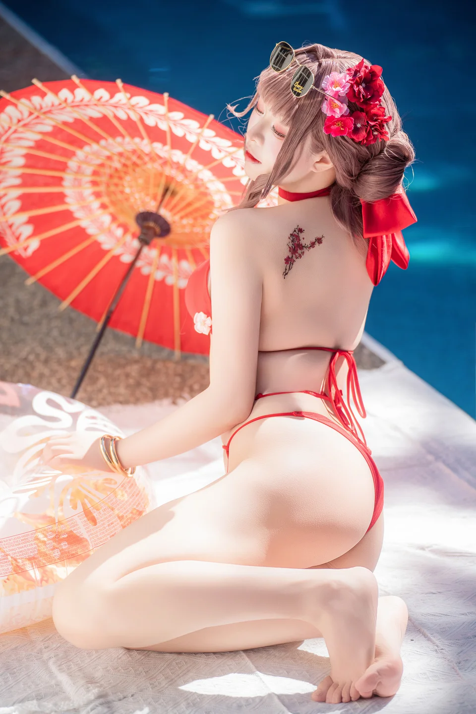 Himeking - Nikke：胜利女神樱花泳装 [36P-46MB] 014.webp
