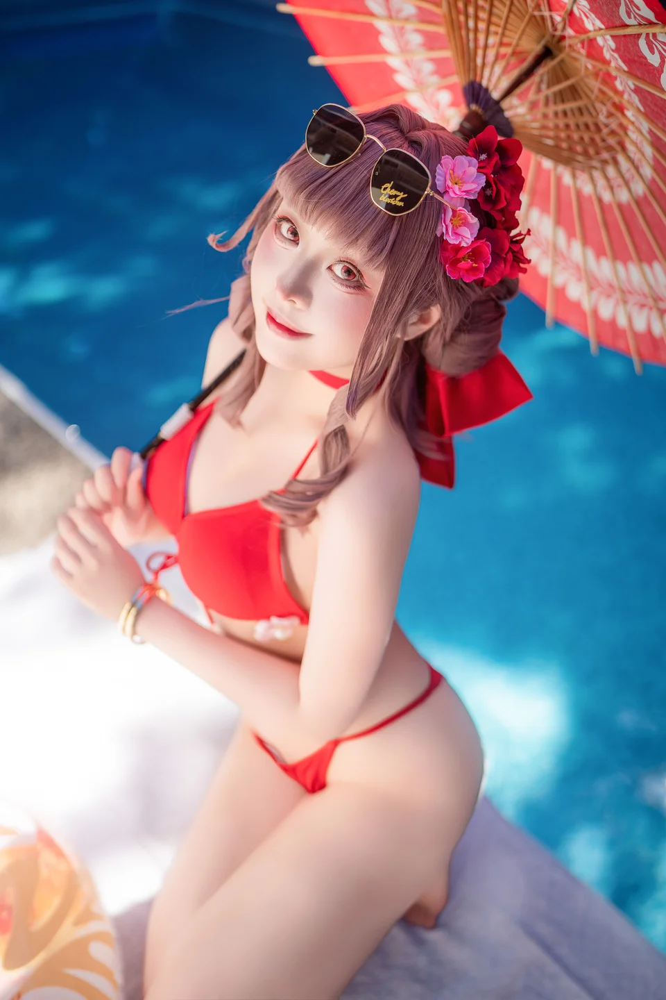 Himeking - Nikke：胜利女神樱花泳装 [36P-46MB] 017.webp