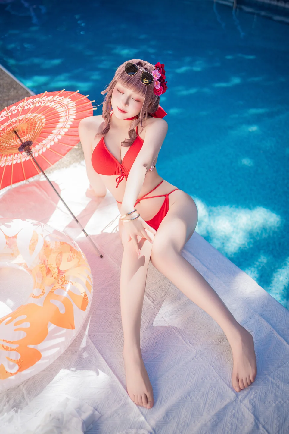 Himeking - Nikke：胜利女神樱花泳装 [36P-46MB] 019.webp