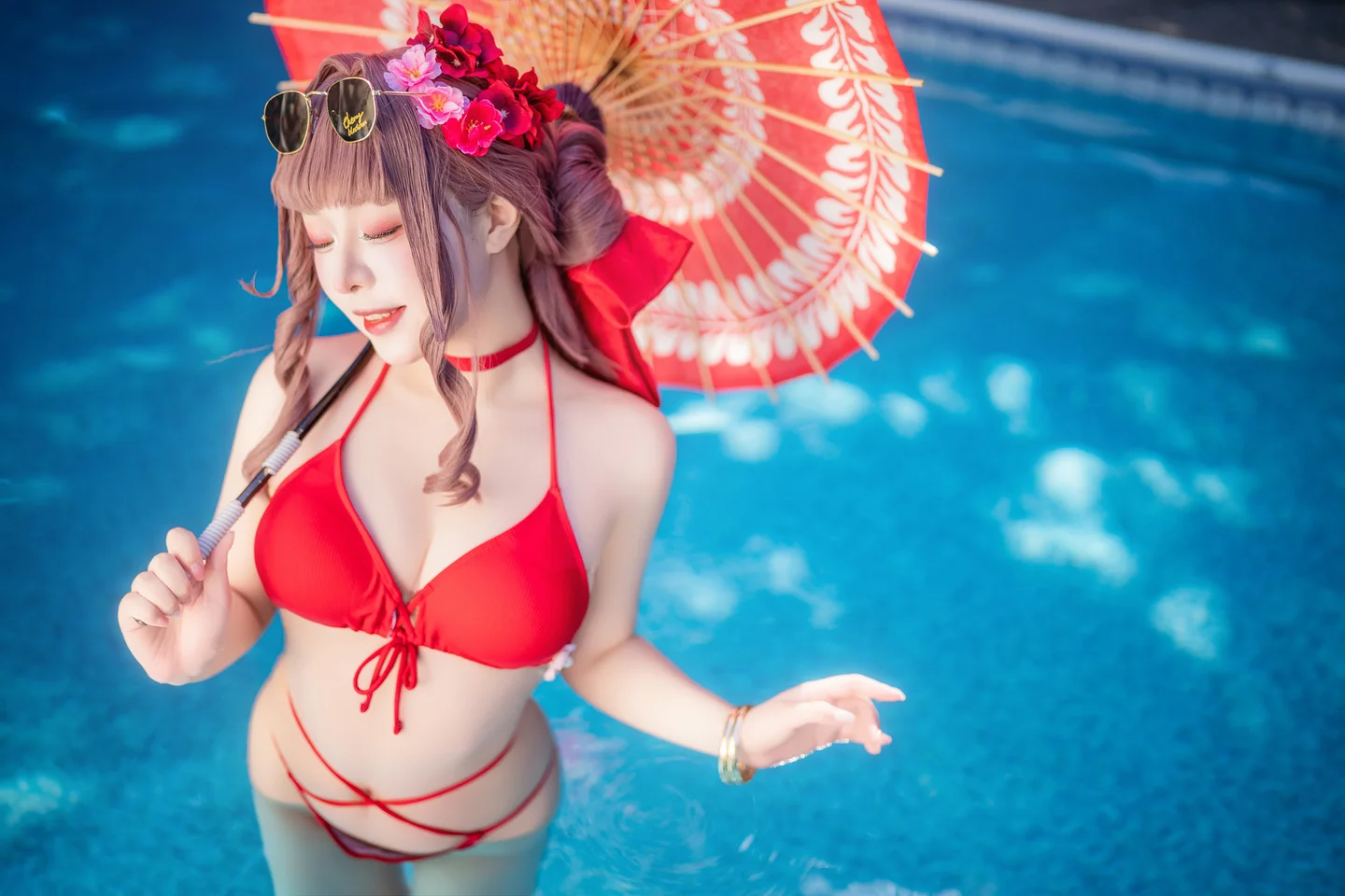Himeking - Nikke：胜利女神樱花泳装 [36P-46MB] 027.webp