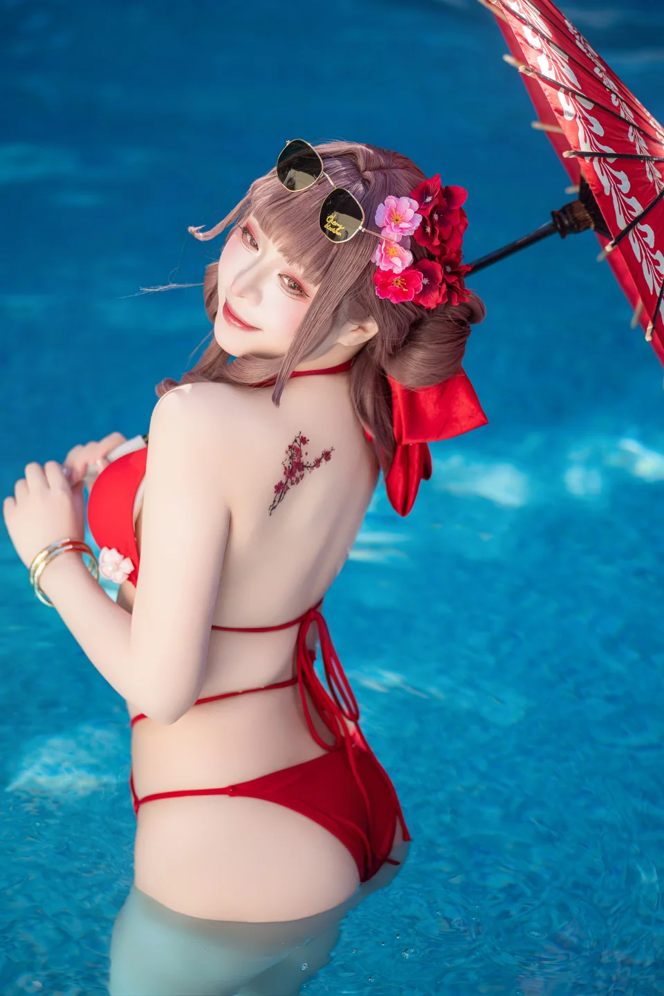 Himeking - Nikke：胜利女神樱花泳装 [36P-46MB] 030.webp