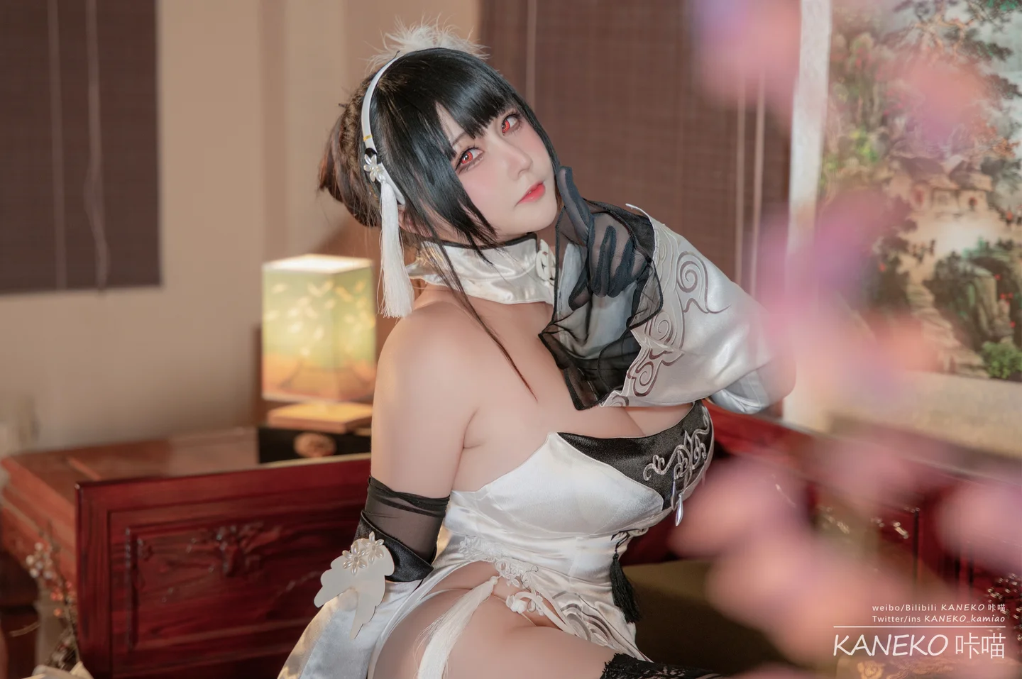 KANEKO_咔喵 – 镇海 白旗袍 [30P,2V-693MB] 009.webp