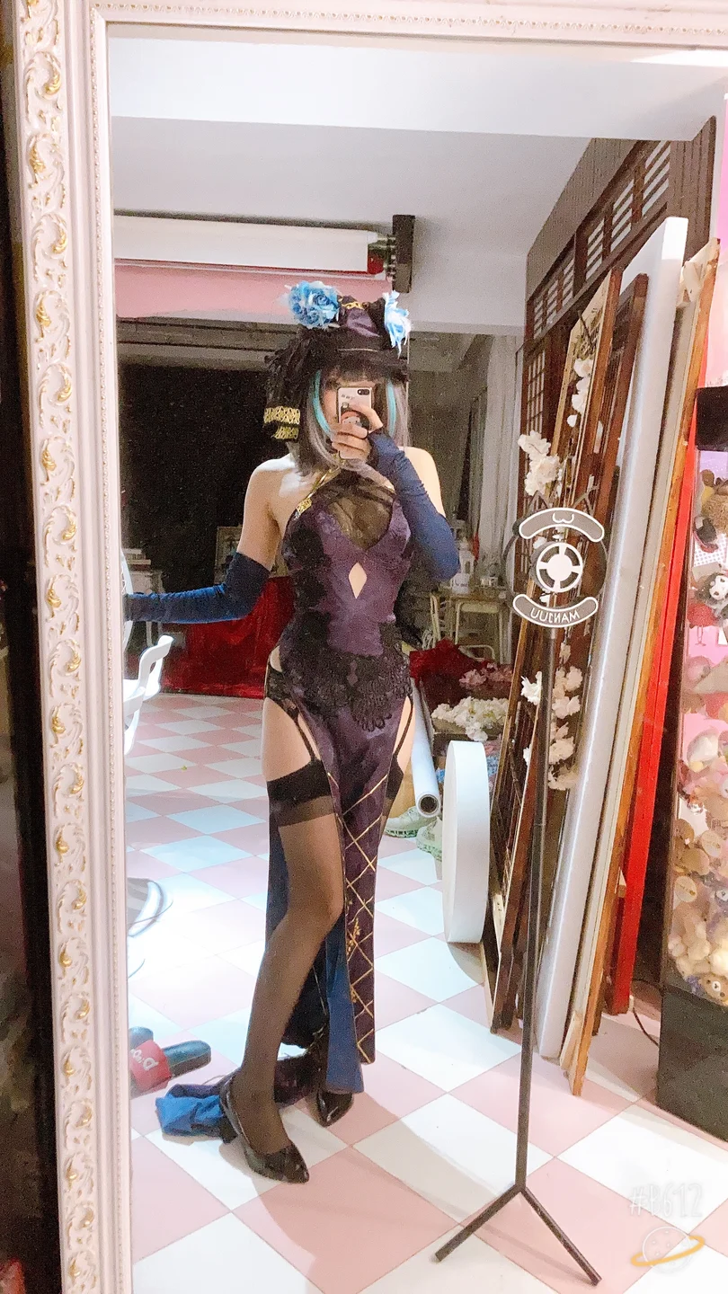 Luisa_零纱 - 柴郡旗袍