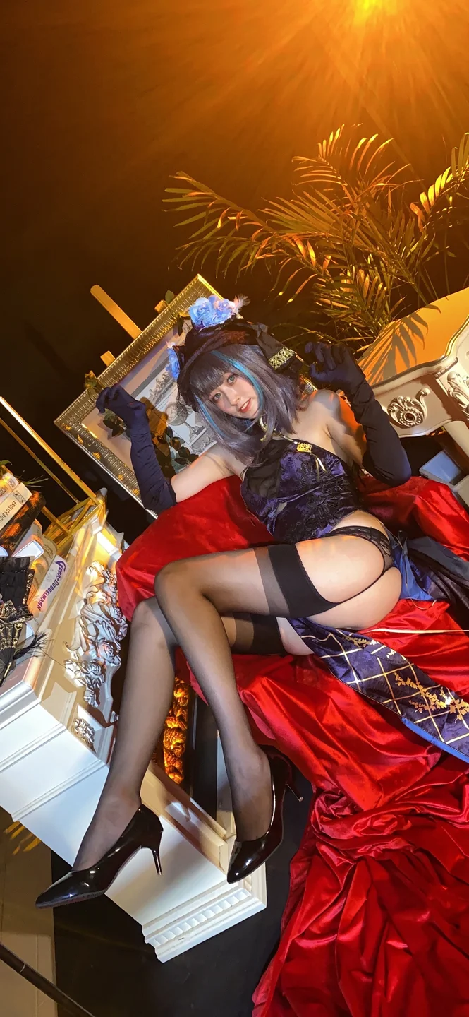 Luisa_零纱 - 柴郡旗袍 【丝足阁写真】012.webp