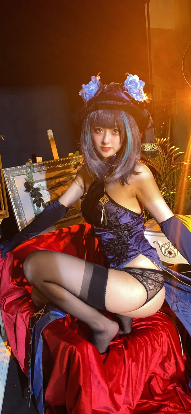 Luisa_零纱 - 柴郡旗袍 【丝足阁写真】018.webp