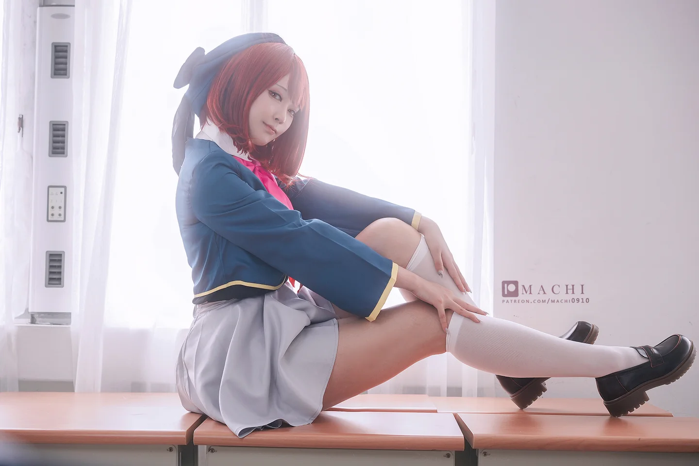 Machi马吉 - NO.009 Kana Arima [24P-122MB] 020.webp