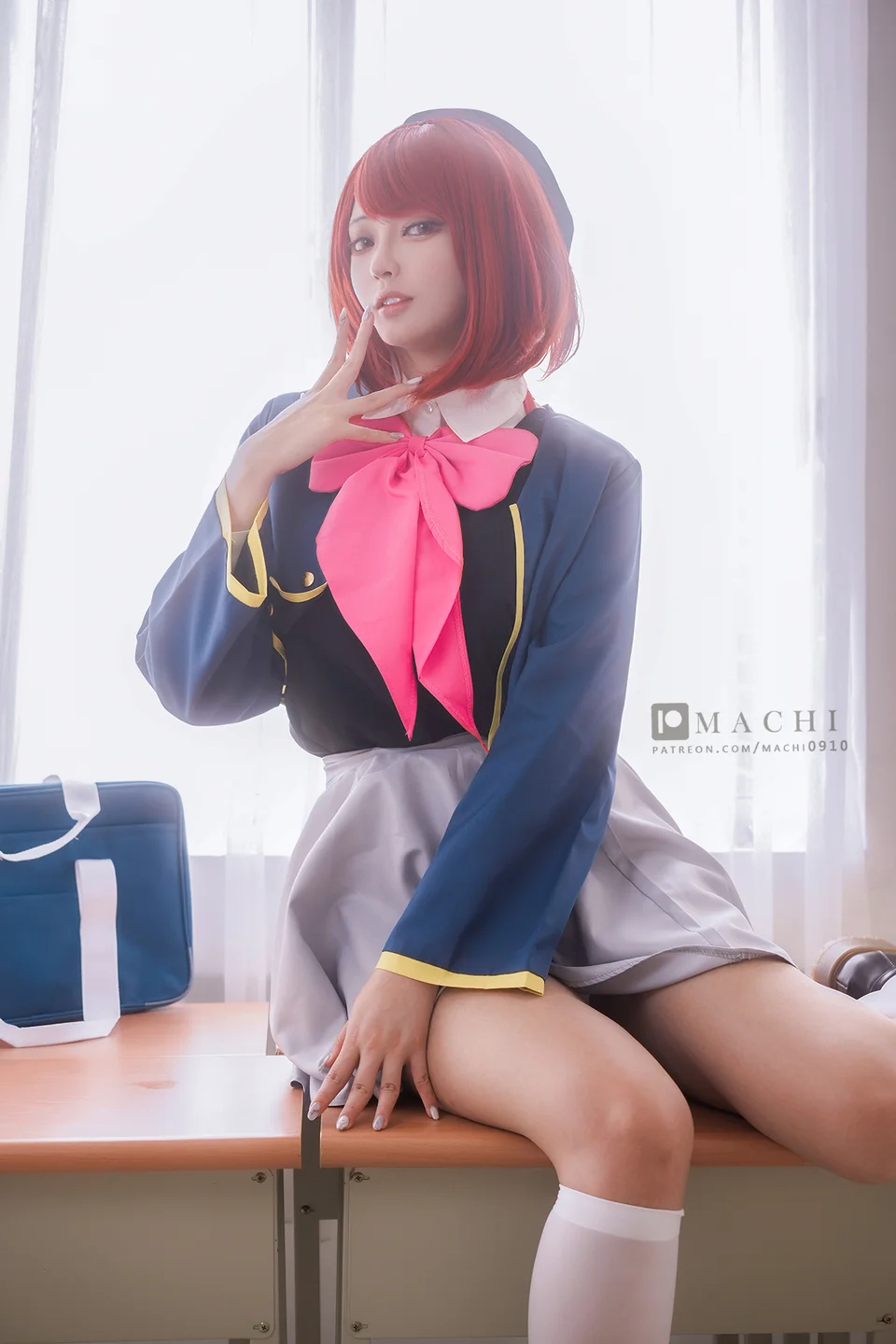 Machi马吉 - NO.009 Kana Arima [24P-122MB] 023.webp