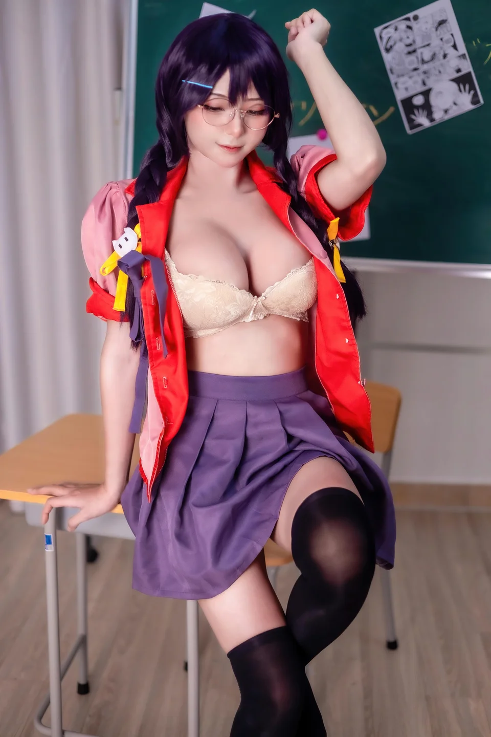 Micawaii - Tsubasa Hanekawa [48P-591MB] 007.webp