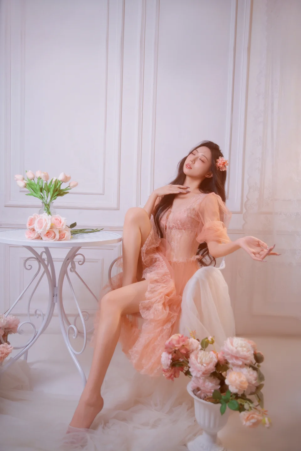 Money冷冷 - 仙女粉氛围感写真 【丝足阁写真】003.webp
