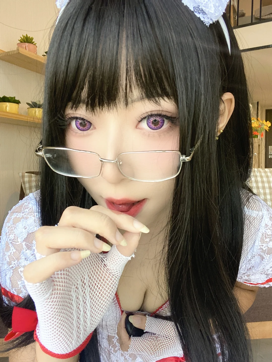 Money冷冷 - 白网护士套 [48P,2V-762MB] 013.webp