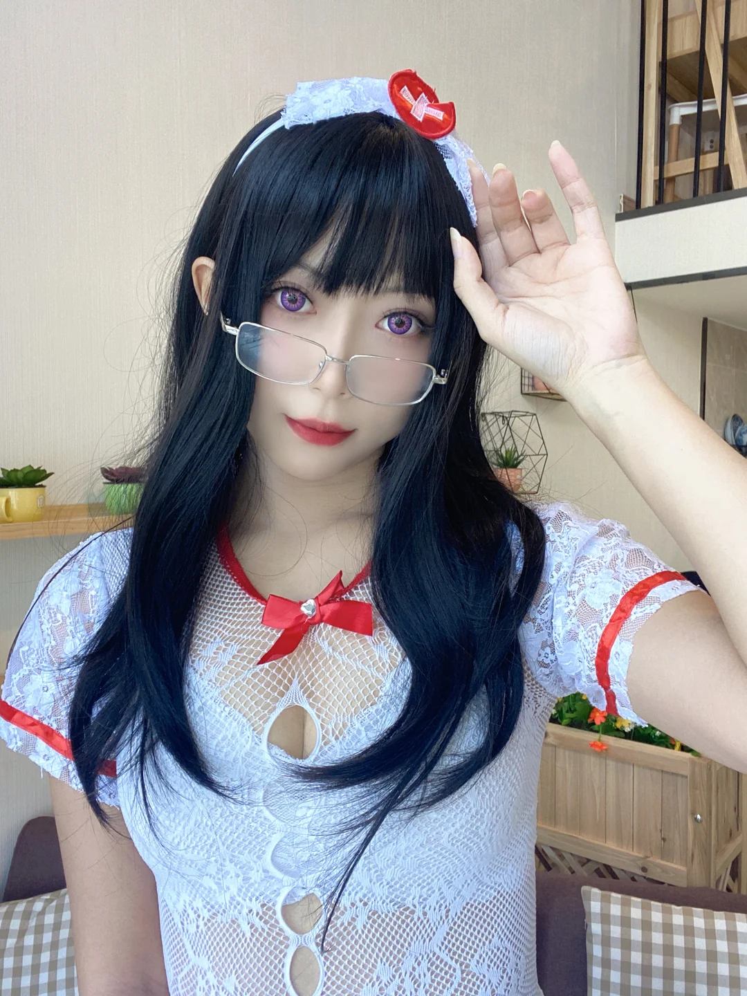 Money冷冷 - 白网护士套 [48P,2V-762MB] 026.webp