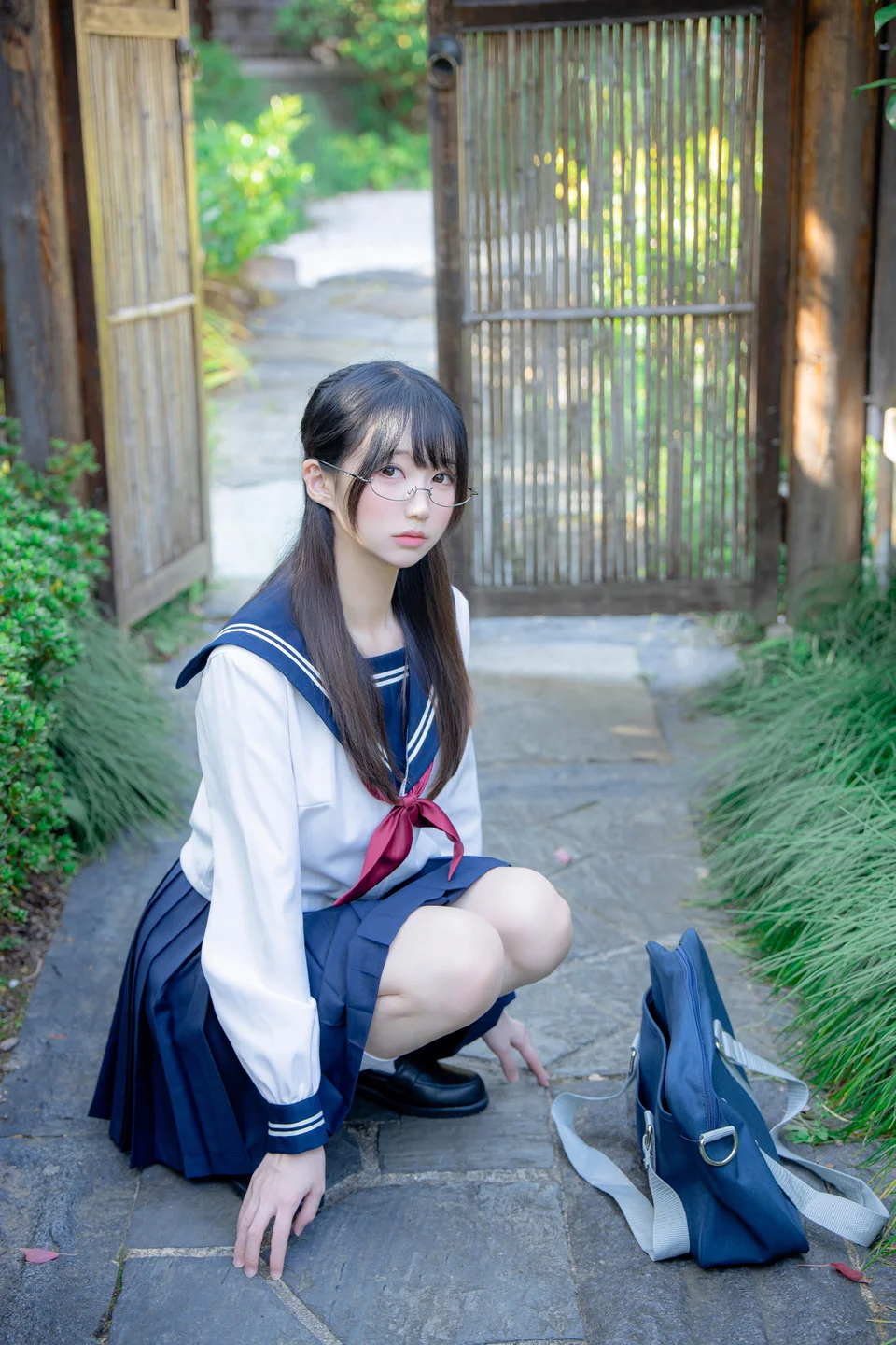 NAGISA魔物喵 - 真面目な委員長 [89P-629MB] 012.webp