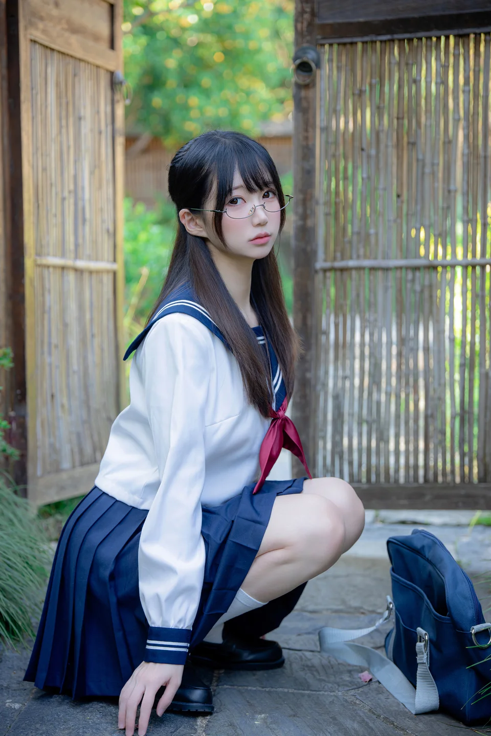 NAGISA魔物喵 - 真面目な委員長 [89P-629MB] 015.webp