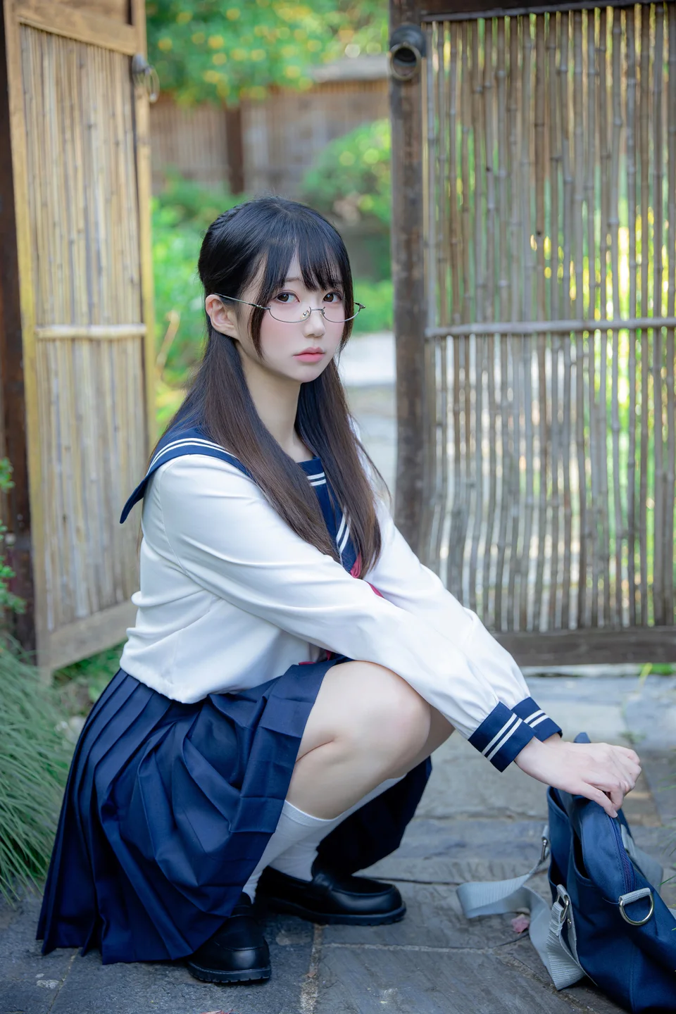 NAGISA魔物喵 - 真面目な委員長 [89P-629MB] 016.webp