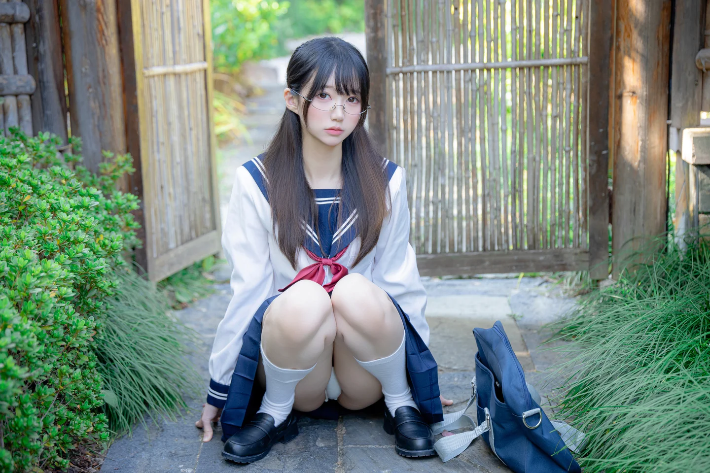 NAGISA魔物喵 - 真面目な委員長 [89P-629MB] 020.webp