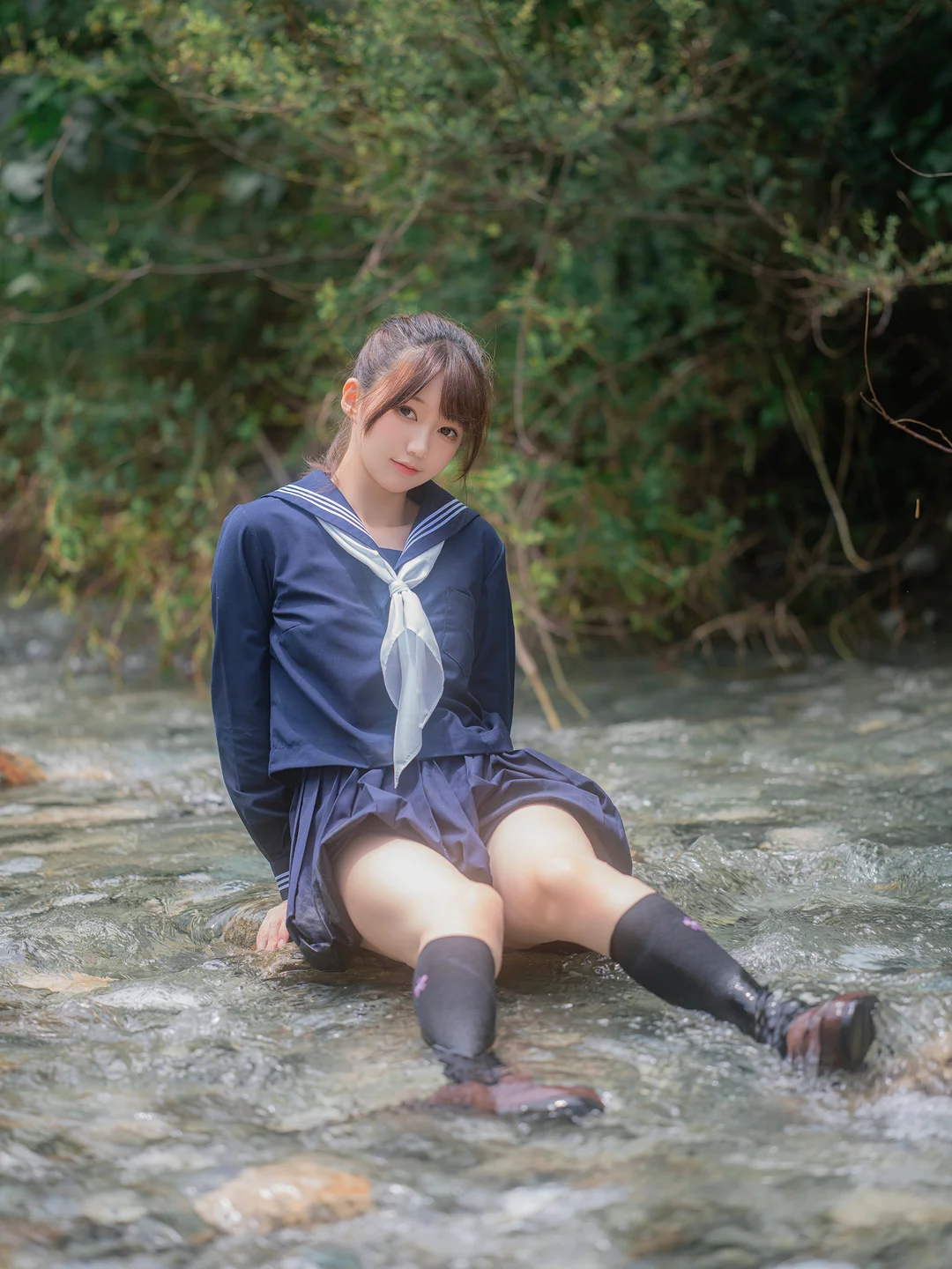 Nagisa魔物喵 – 川で水遊び [110P-327MB] 【丝足阁写真】021.webp