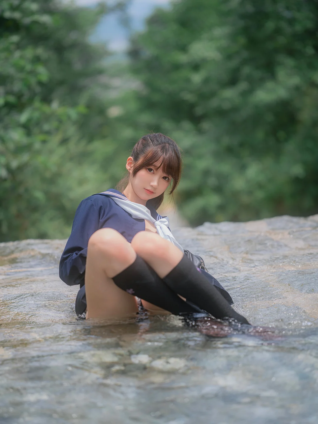 Nagisa魔物喵 – 川で水遊び [110P-327MB] 【丝足阁写真】052.webp