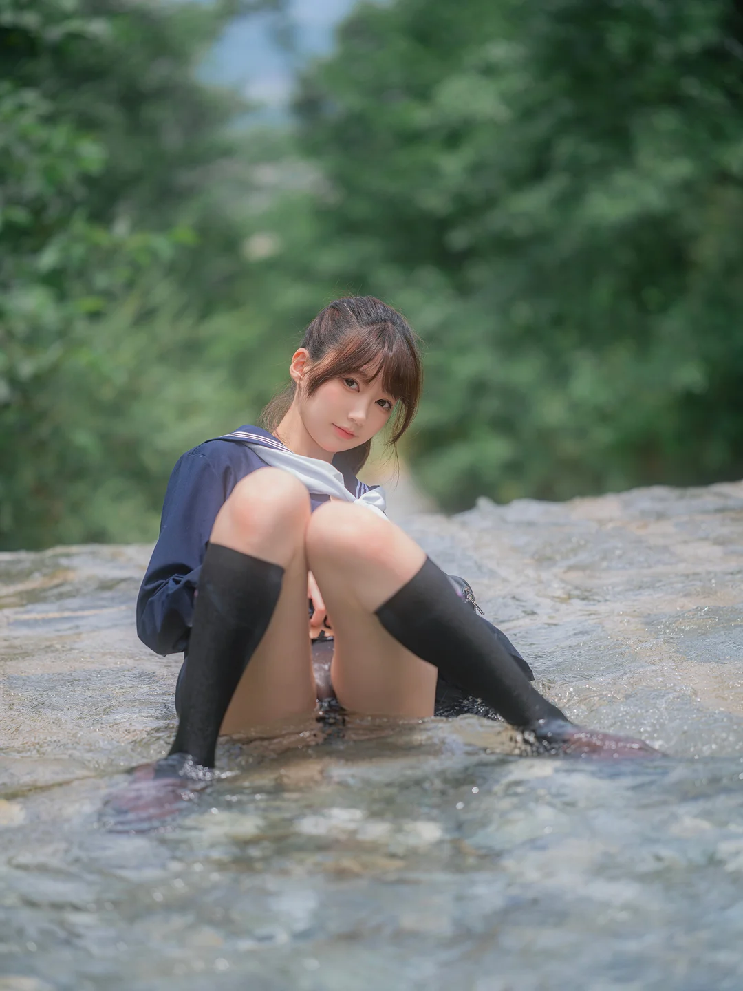 Nagisa魔物喵 – 川で水遊び [110P-327MB] 【丝足阁写真】053.webp