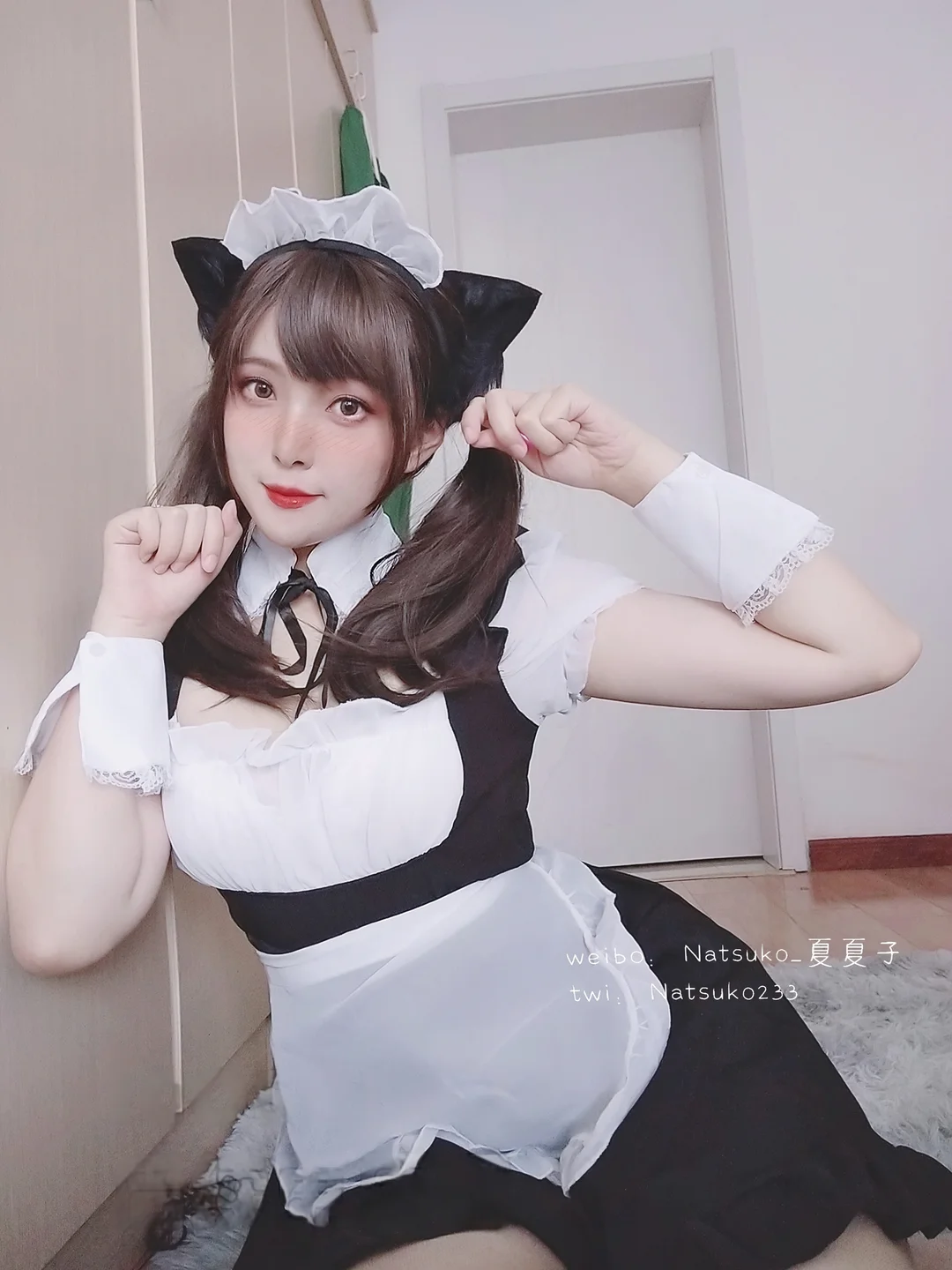 Natsuko夏夏子 - 猫耳女仆 [45P] TG@simisebaisi012.webp