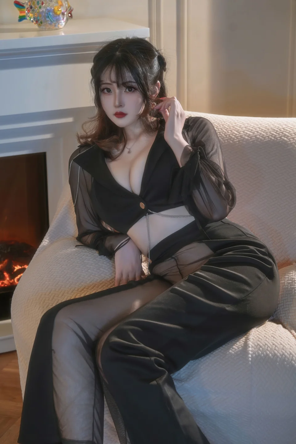 Natsuko_夏夏子 - 朦胧OL [53P 1V] 20241008-154831(12).webp
