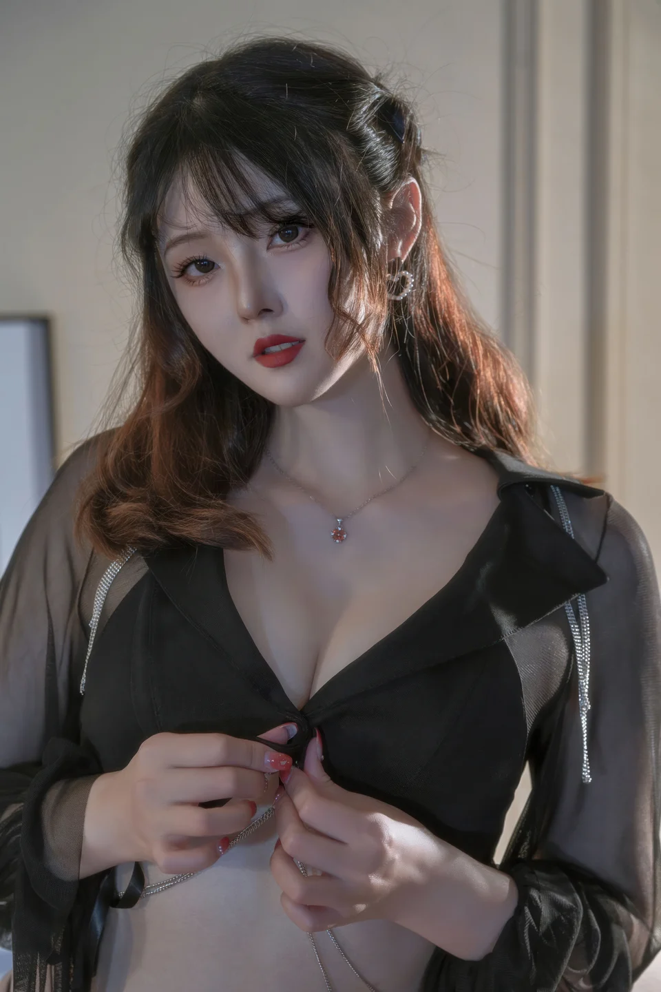 Natsuko_夏夏子 - 朦胧OL [53P 1V] 20241008-154831(45).webp