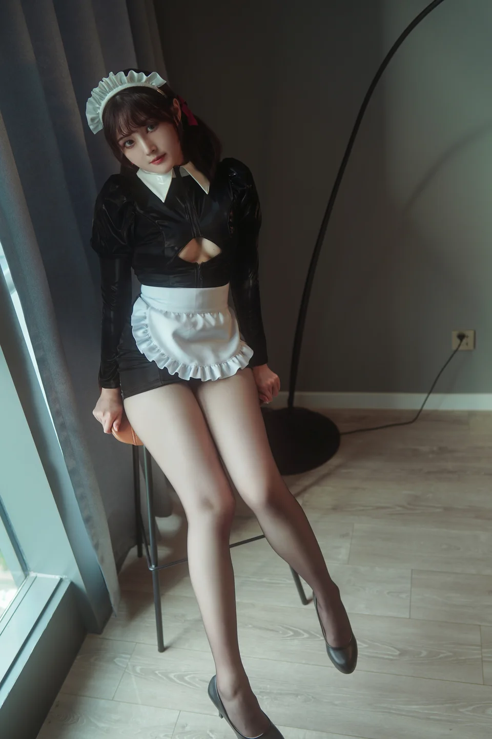 Natsuko_夏夏子 - 漆黑女仆 [50P] 20240930-151802(5).webp