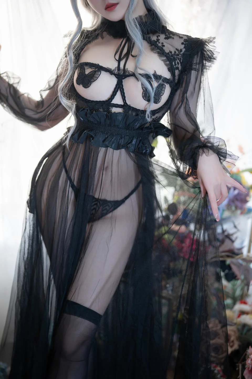 Natsuko_夏夏子 No.064 – 黑蝴蝶 [62P1V-788MB] TG@icoset007.webp