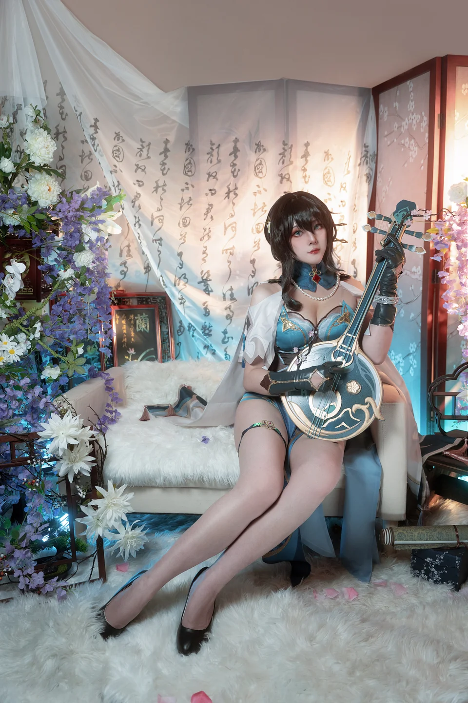 Natsuko_夏夏子 No.069 – 星穹铁道 阮梅 [76P-574MB] 【丝足阁写真】001.webp