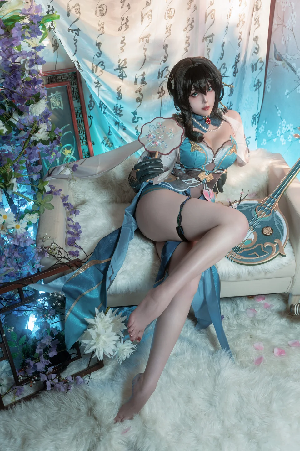 Natsuko_夏夏子 No.069 – 星穹铁道 阮梅 [76P-574MB] 【丝足阁写真】016.webp
