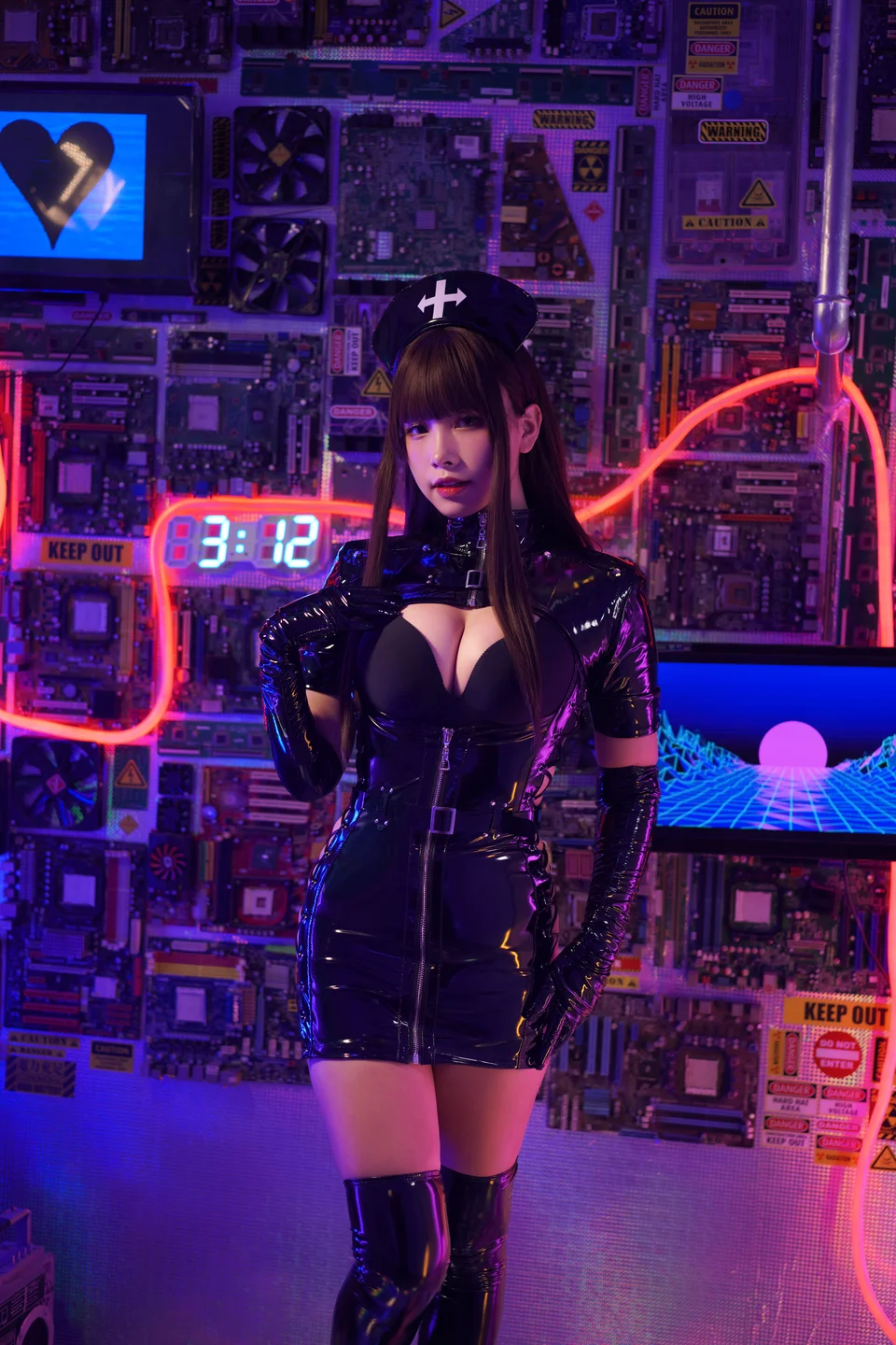Neko薇薇 - 暗黑护士 [54P 5V] 20240918-130508(1).webp