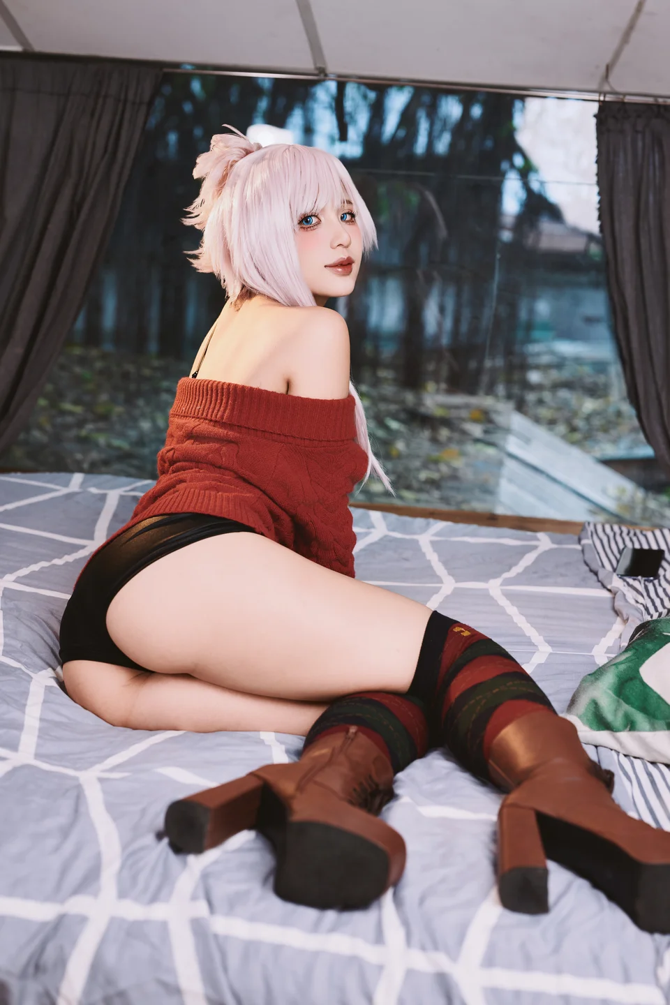 PuyPuy Chan – 家庭主妇武藏 [64P-1.09GB] 【丝足阁写真】008.webp