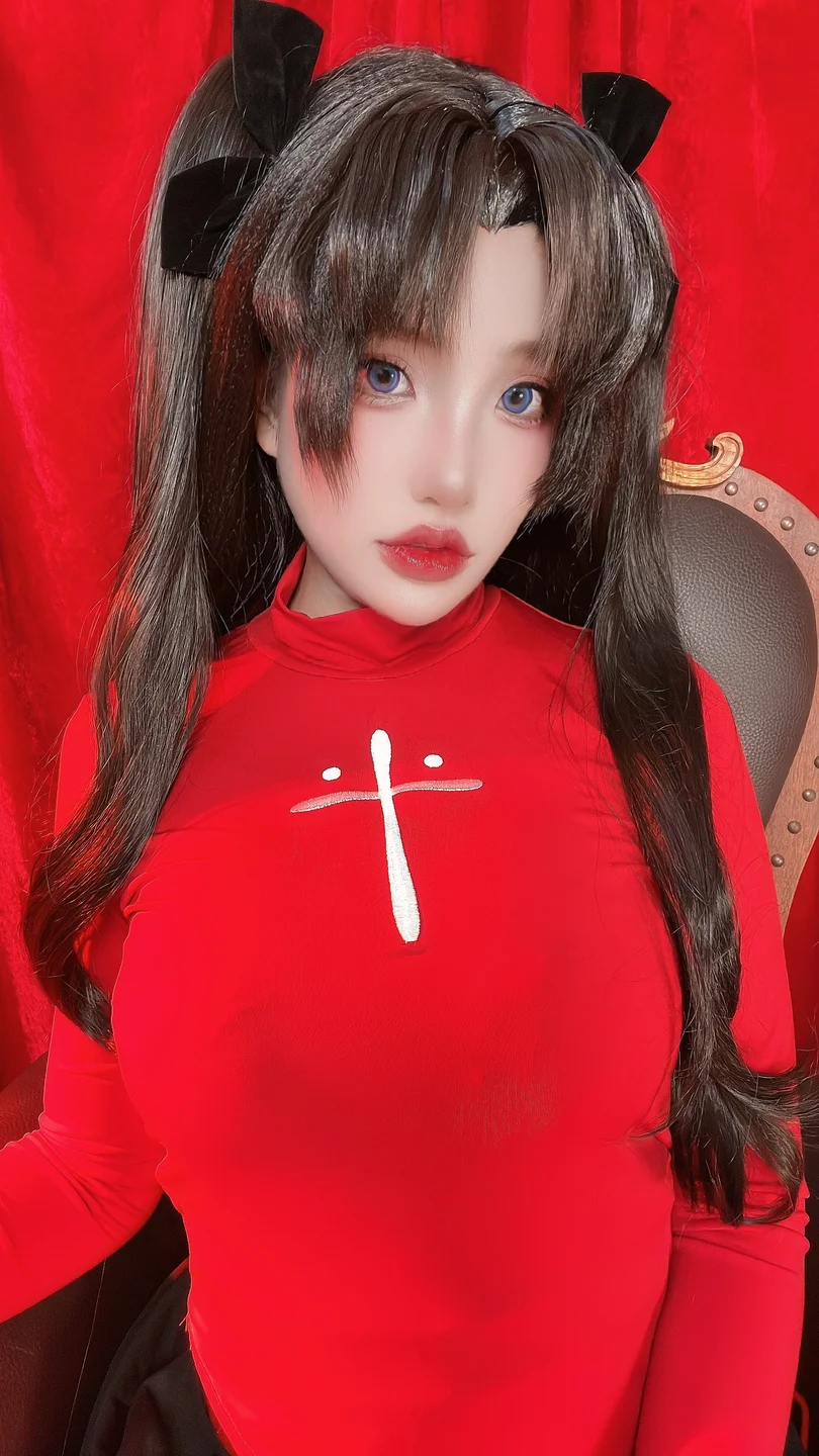 PuyPuy Chan – Rin Tohsaka [97P-470MB] 【丝足阁写真】061.webp