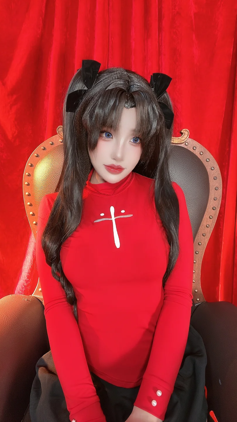 PuyPuy Chan – Rin Tohsaka [97P-470MB] 【丝足阁写真】063.webp