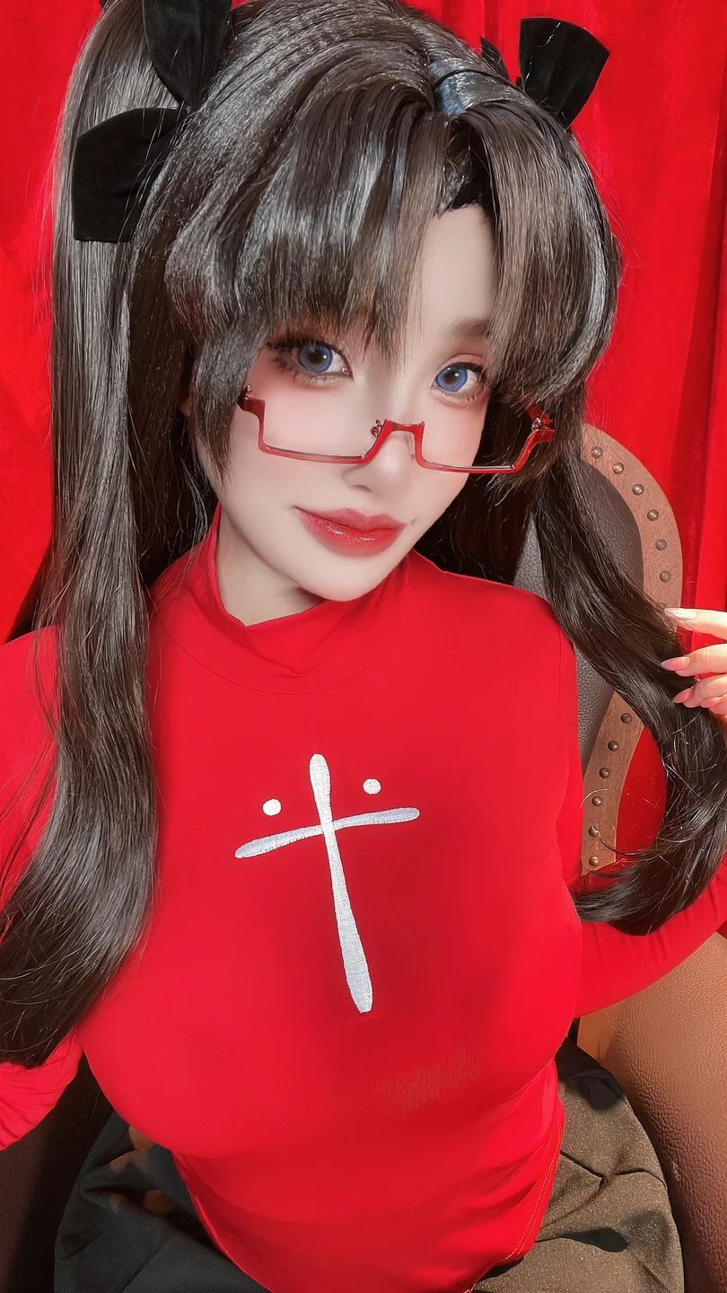 PuyPuy Chan – Rin Tohsaka [97P-470MB] 【丝足阁写真】074.webp