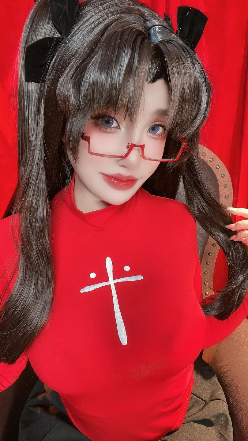 PuyPuy Chan – Rin Tohsaka [97P-470MB] 【丝足阁写真】075.webp