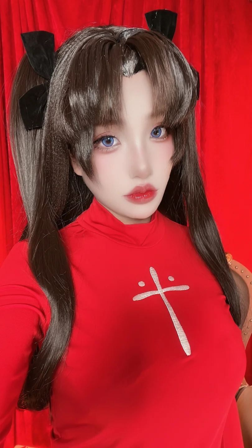 PuyPuy Chan – Rin Tohsaka [97P-470MB] 【丝足阁写真】077.webp