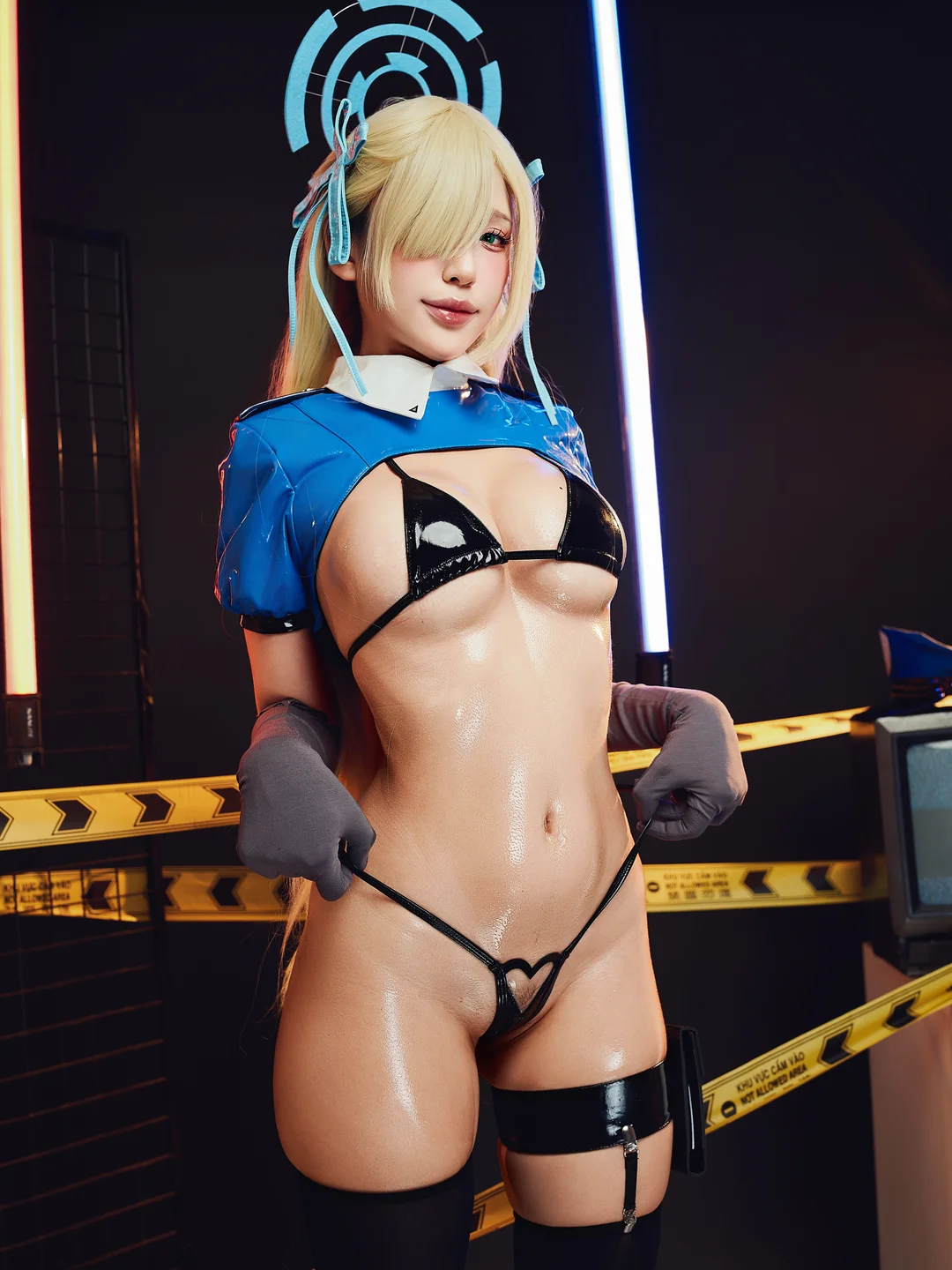 PuyPuy_Chan - 一之濑明日奈 [133P,2V-4.52GB]p01 016_Puypuy_Officer_Asuna_16.webp