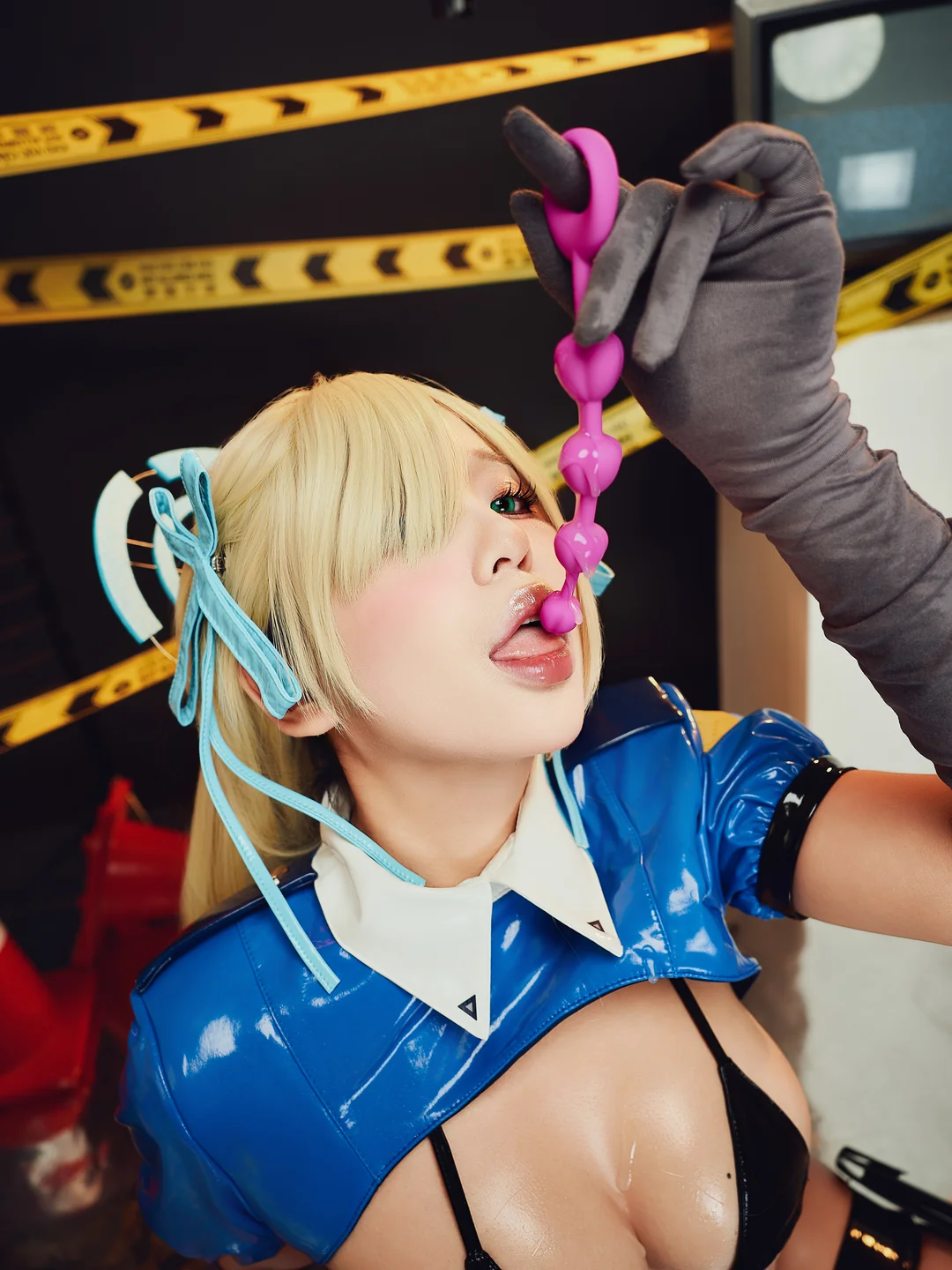 PuyPuy_Chan - 一之濑明日奈 [133P,2V-4.52GB]p01 091_Puypuy_Officer_Asuna_91.webp
