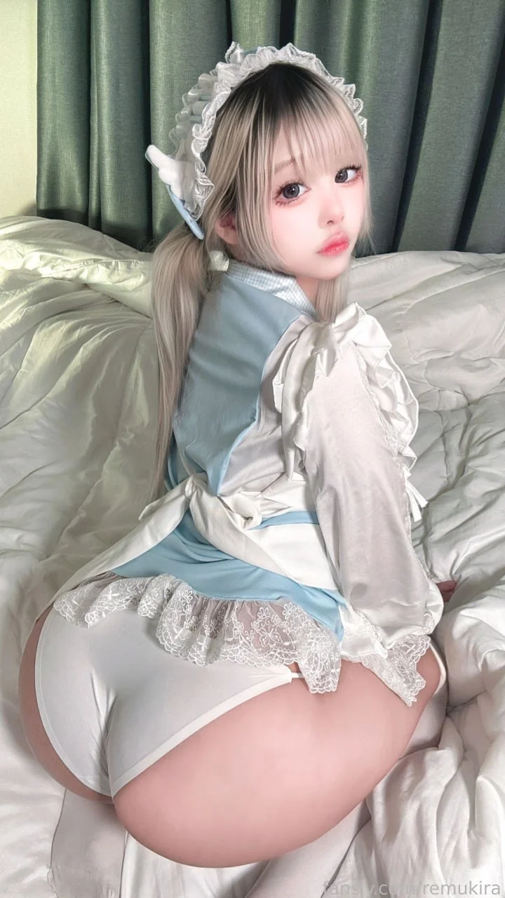Remukira  白丝女仆自动桩机 [7P3V-425MB] 【丝足阁写真】004.webp