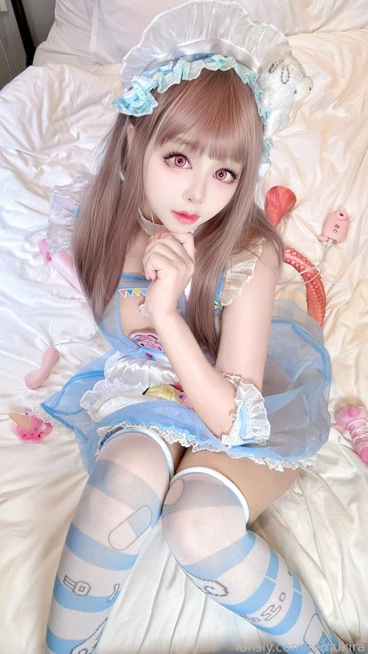 Remukira - 蓝白条萝莉塔[10P1V-258MB]