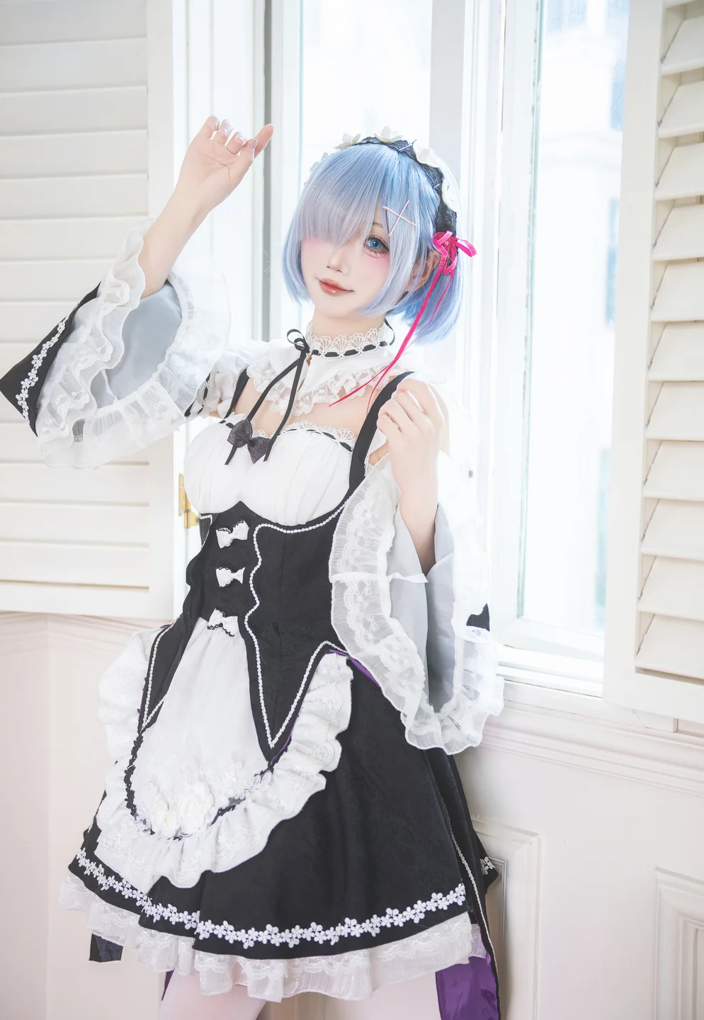 SASA小麋鹿 - 蕾姆 [18P]  tg@simisebaisi1.webp