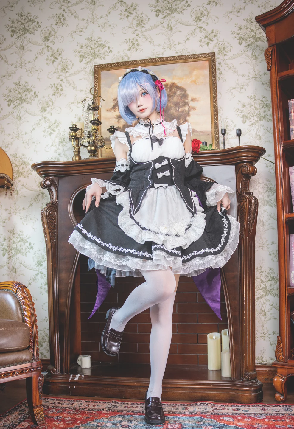 SASA小麋鹿 - 蕾姆 [18P]  tg@simisebaisi11.webp