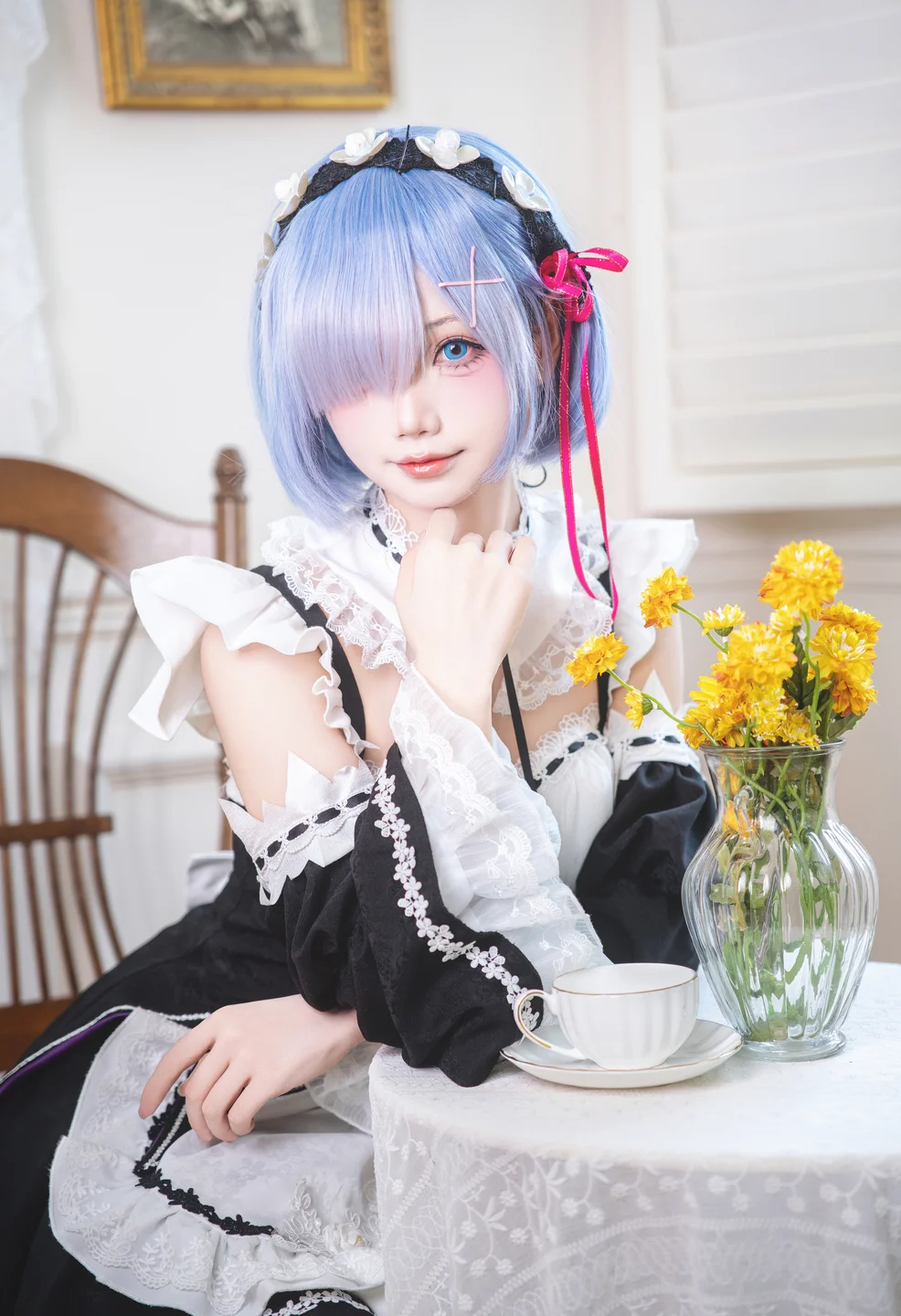 SASA小麋鹿 - 蕾姆 [18P]  tg@simisebaisi14.webp